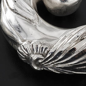 Pastorał srebro 966/1000 i metal model posrebrzany s9