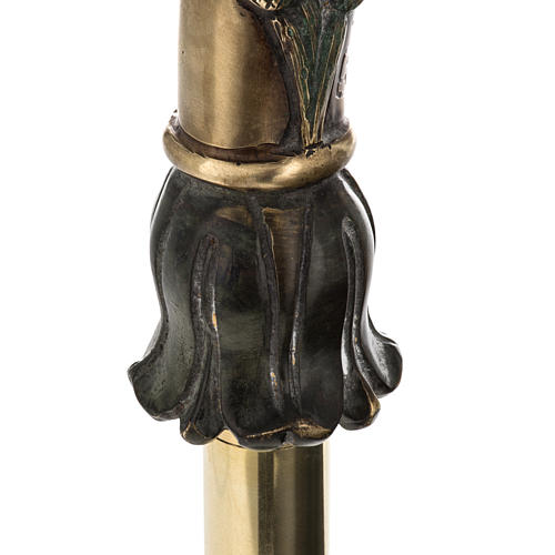 Crozier in 966 silver and metal, bronze model 3