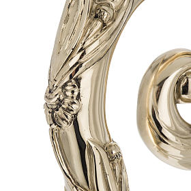 Pastorał srebro 966/1000 i metal model pozłacany s6