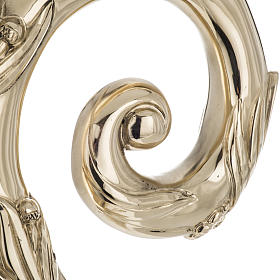 Pastorał srebro 966/1000 i metal model pozłacany s7