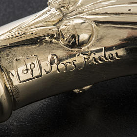 Pastorał srebro 966/1000 i metal model pozłacany s10