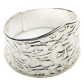 Cross Bishop's ring in 925 silver s3