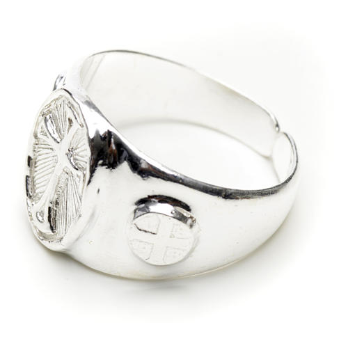 Bishop's ring in 925 silver 2