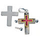 Pendant cross in 925 silver with relic case s3