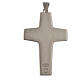 Kreuz Papst Franziskus aus Metall, 11x7cm s2
