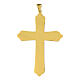 Pectoral cross in gold-plated sterling silver with 4 evangelists s4