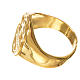 Bishop ring gold-plated sterling silver, Passionists s3
