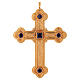Croix pectorale trilobée Molina argent 925 doré s1
