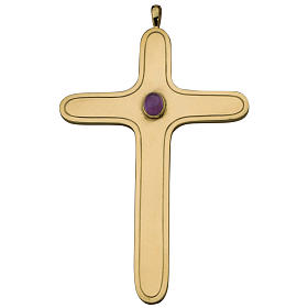 Rounded pectoral cross in sterling silver, Molina