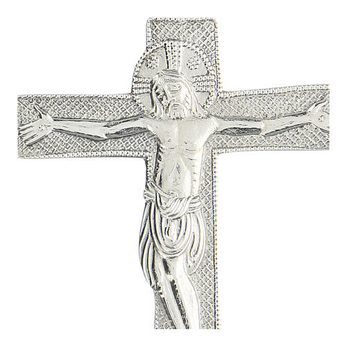 Molina pectoral cross in sterling silver 2