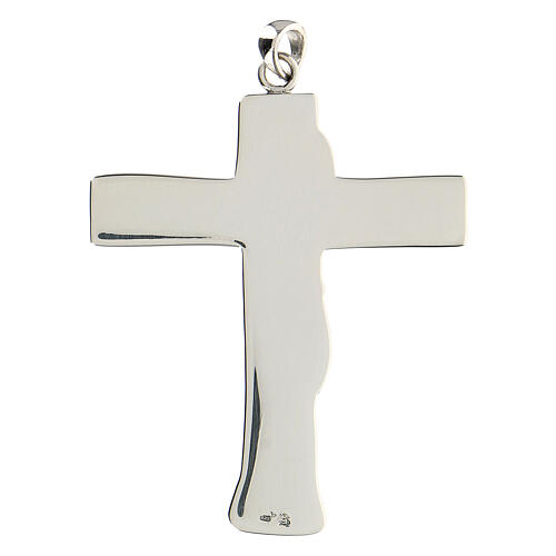 Molina pectoral cross in sterling silver 5