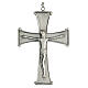 Crucifixo de colar alargada Molina prata 925 s1