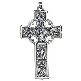 Molina cross for the neck, in sterling silver