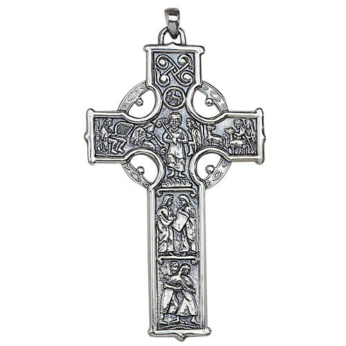 Molina cross for the neck, in sterling silver 1