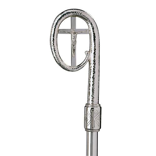 Molina Crozier, hand hammered with cross 1