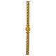 Crozier in gold-plated brass with case s3