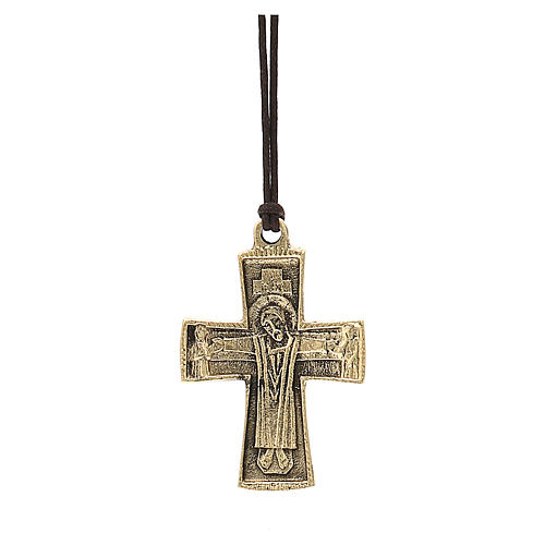 Krzyż pektoralny Jesus Grand Pretre Mnisi Bethleem 7x4,5 1
