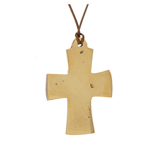 Krzyż biskupi Jesus Grand Pretre Mnisi Bethleem 5.5x4 2