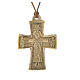 Krzyż biskupi Jesus Grand Pretre Mnisi Bethleem 5.5x4 s1