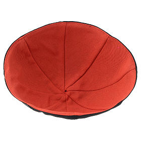 Zucchetto in pure silk, black s3