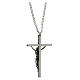 Pectoral cross silver-plated 10x6,5cm s3