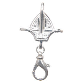 Gancho cruz obispal plata 925 s3