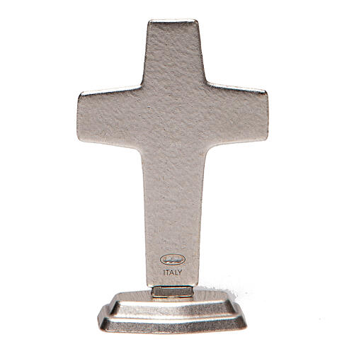 Croix Bon Pasteur de Pape François avec base 2