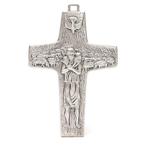 Croix pectorale Bon Pasteur avec boîte 20x14 cm 1