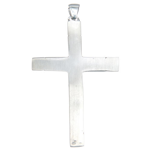 Croce pettorale Crocefisso Argento 925 2