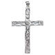 Cruz peitoral crucifixo prata 925 s1