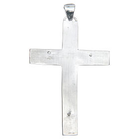 Croix pectorale 4 Évangélistes argent 925 Christ en relief