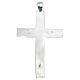 Pectoral cross with 4 evangelists in sterling silver, Body of Christ in relief s2