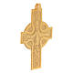 Croce vescovile Crocifisso Argento 925 dorato s2