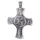 Cruz episcopal Cordero pascual plata 925 s1