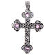 Pectoral Cross Amethyst and 925 Silver s1