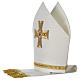 Mitre Limited Edition with Cross, ribbon and decorative stones s3