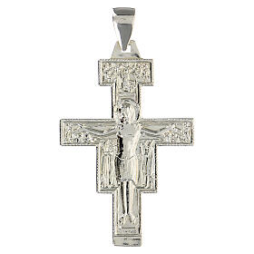 Krzyż biskupi srebro 925