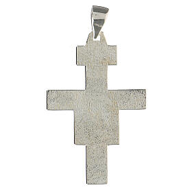 Krzyż biskupi srebro 925