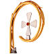 Bishop's crozier cross with red stone s3