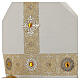 Ecru mitre with golden embroidery, Limited Edition s3
