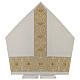 Ecru mitre with golden embroidery, Limited Edition s5
