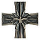 Croix épiscopale argent 925 Saint Esprit relief s2