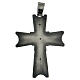 Bishop pectoral cross in 925 silver Holy Spirit in relief s5
