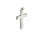 Episcopal cross in 925 silver, openable s6