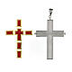 Croce vescovile portareliquie argento 925 apribile s4