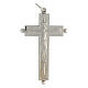 800 silver bishop's reliquary cross openable 6.5x3.7 cm s1