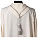 Silver clergy cross cord s4