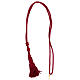 Bishop clergy cord Paonazzo red s5