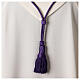 Bishop's pectoral cross cord, purple s3