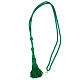 Pectoral cross cord, mint green s5